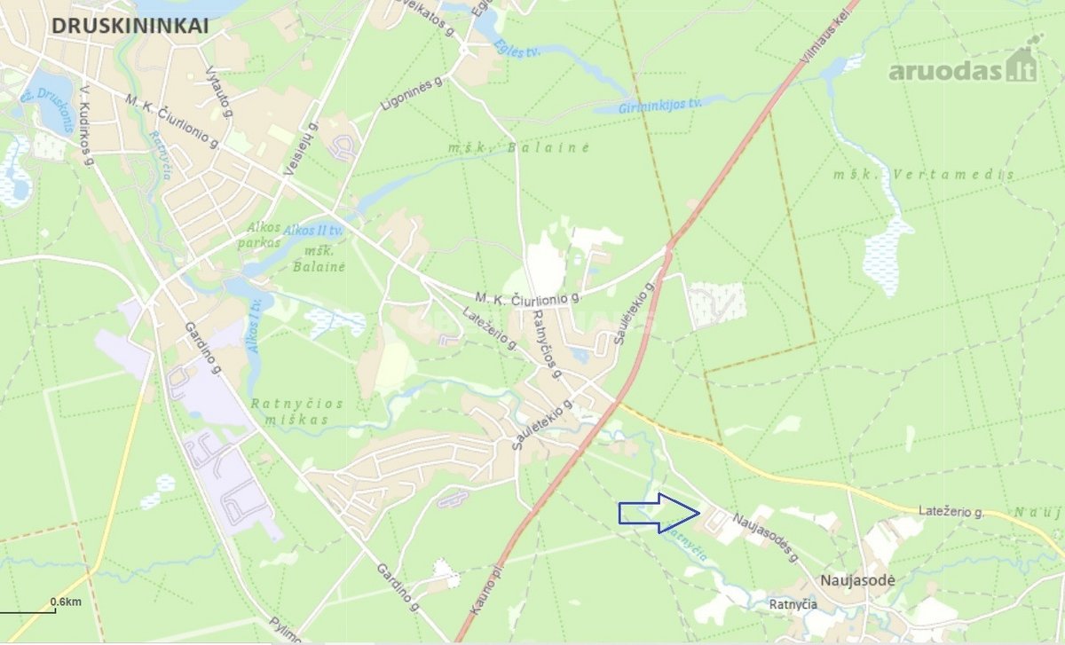 Šalia Druskininkų, Naujasodėje, parduodama 16 - nuotraukos Nr. 15