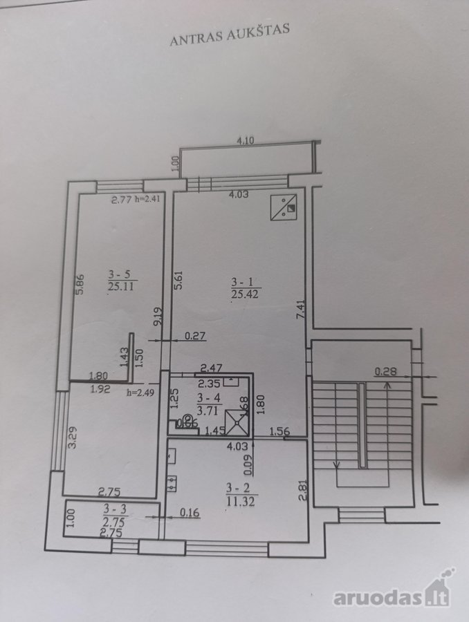 Parduodamas Erdvus 3 Kambarių, 70 Kv. M Butas - nuotraukos Nr. 14