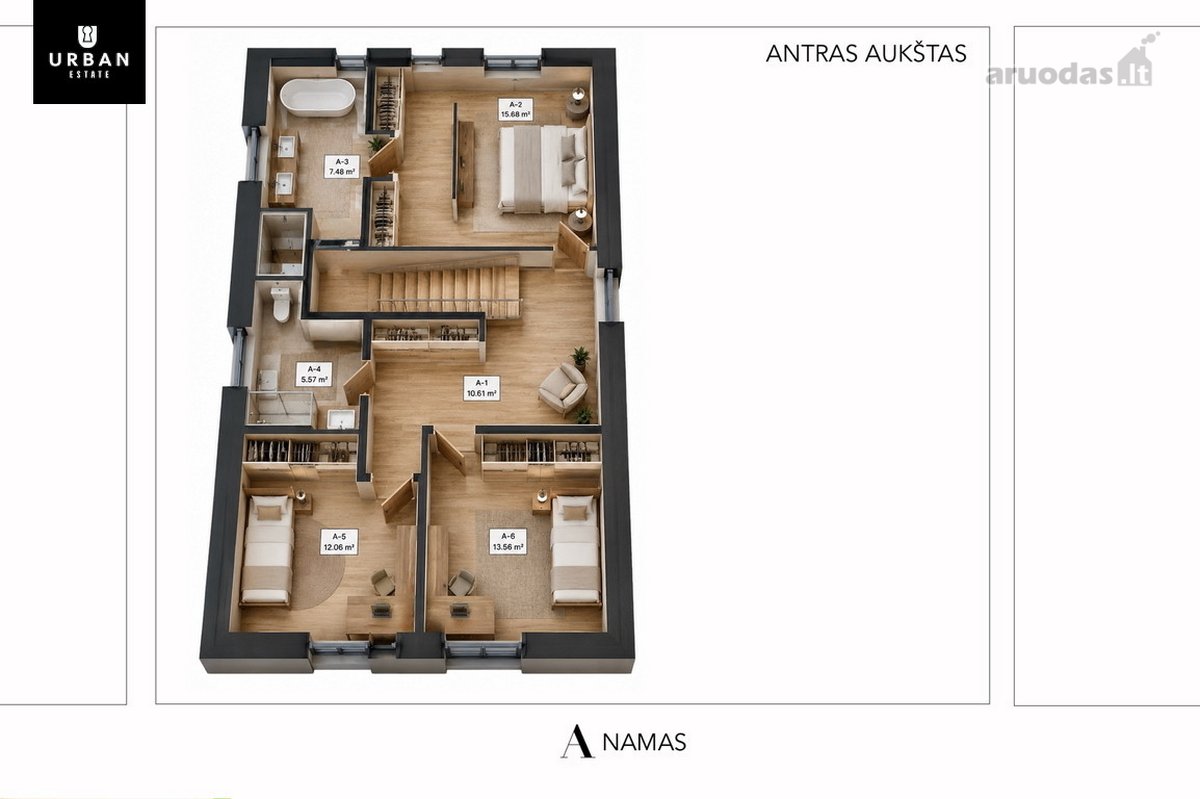 A++ Klasės Modernios Achitektūros Namai - nuotraukos Nr. 10