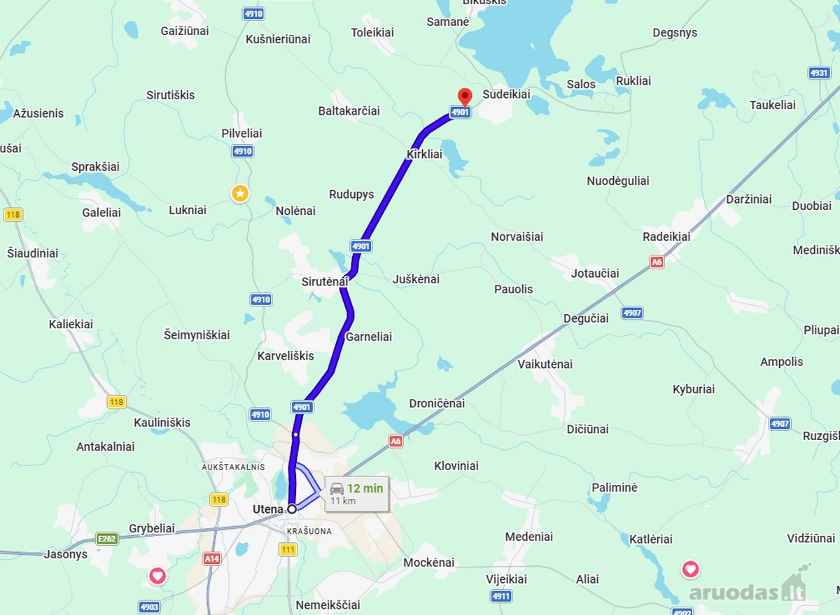 Parduodamas 2,40 ha žemės sklypas Sudeikių - nuotraukos Nr. 14