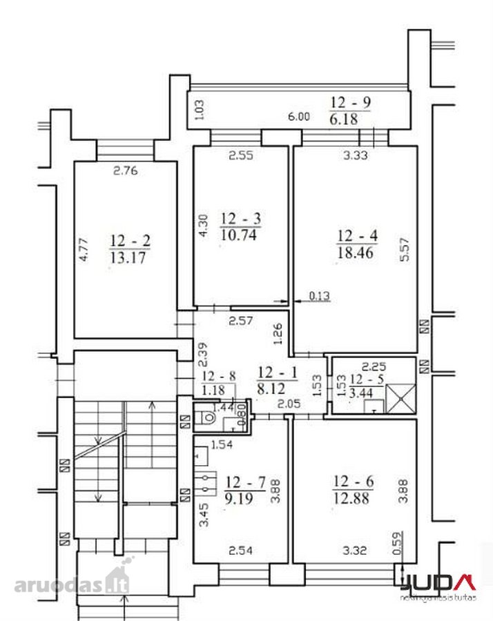Parduodamas funkcionalaus išplanavimo 4 - nuotraukos Nr. 19