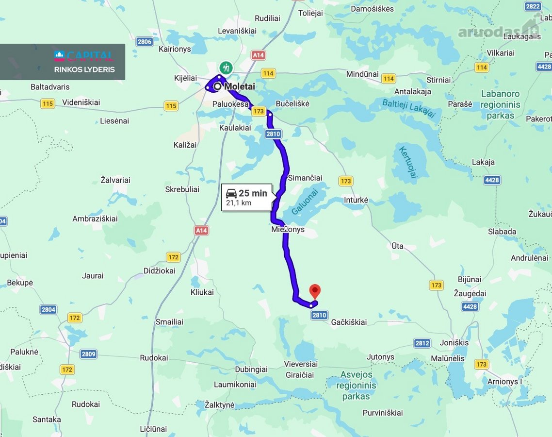 Parduodamas 4,85 ha žemės ūkio paskirties - nuotraukos Nr. 21