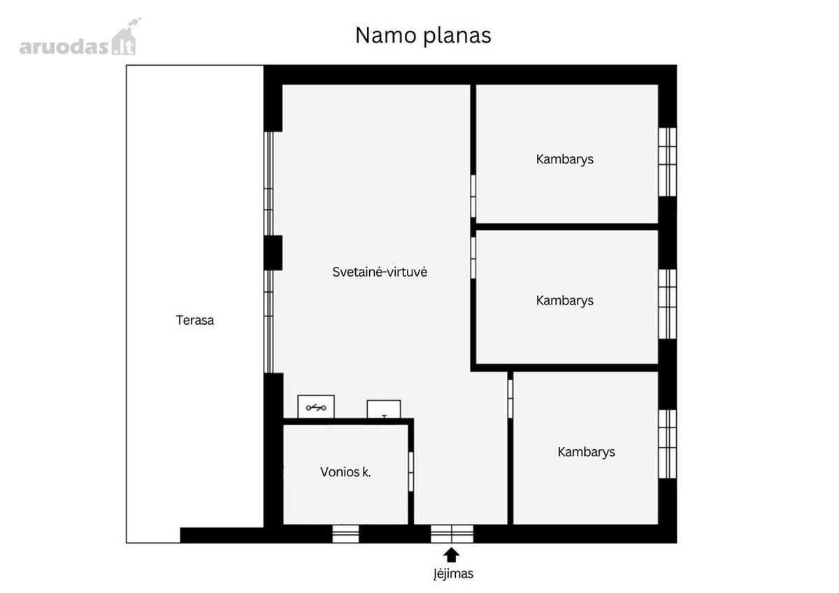 Kviečiame įsikurti ramioje vietoje, naujai - nuotraukos Nr. 16