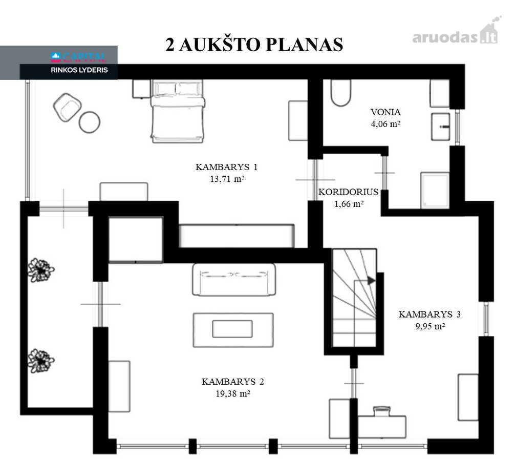 Parduodamas pilnai įrengtas sodo namas - nuotraukos Nr. 35