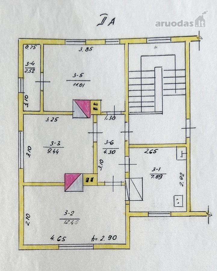 Zarasų mieste, K. Būgos gatvėje, renovuotame - nuotraukos Nr. 20