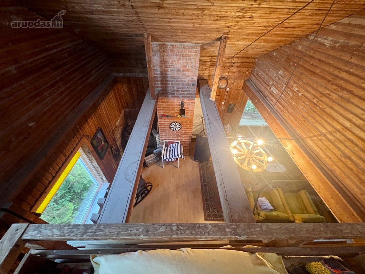 Erdvus Namas Prie Pat Zarasų Su 60 M Lazdinio - nuotraukos Nr. 16