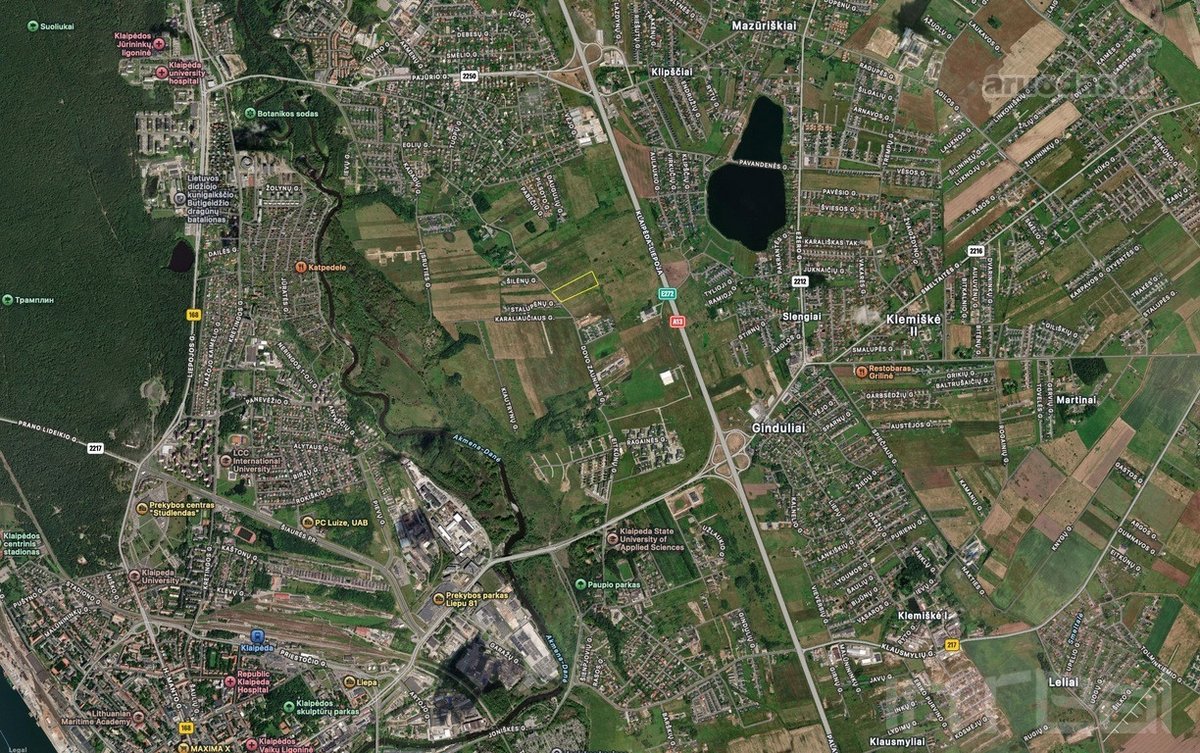 Parduodamas 1,87 ha sklypas kvartalo vystymui - nuotraukos Nr. 4