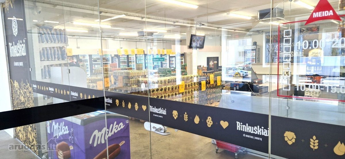 Patalpos prekybos centre. - nuotraukos Nr. 8