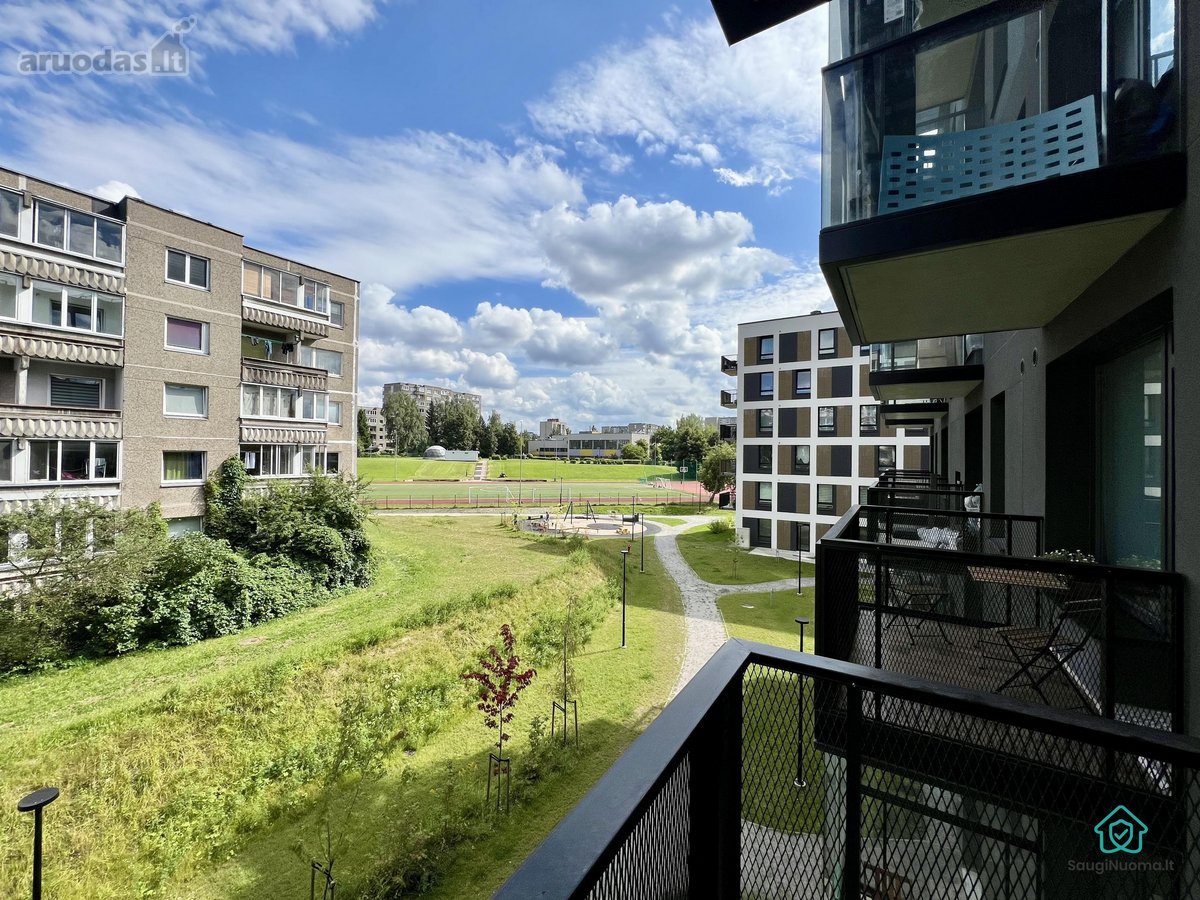 Išnuomojamas šviesus ir jaukus 1 kambario - nuotraukos Nr. 17