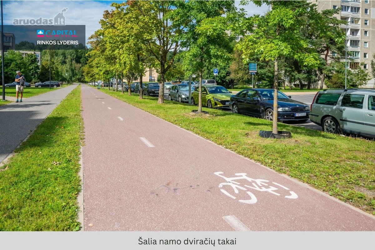 Nuomojamas tvarkingas, šviesus, šalia Visorių - nuotraukos Nr. 22