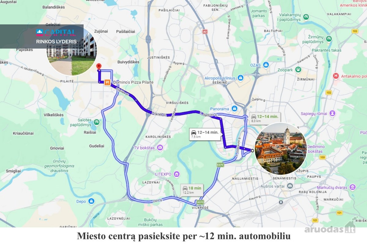 Parduodamas 2 Kambarių Butas Su Erdvia - nuotraukos Nr. 26
