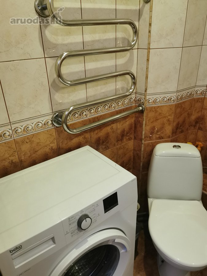 Tvarkingas butas, ąžuolo parketas, vonia - nuotraukos Nr. 3