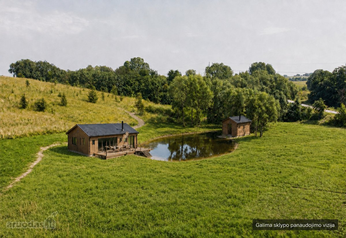 1,17 ha sutvarkytas sklypas poilsio sodybai - nuotraukos Nr. 2