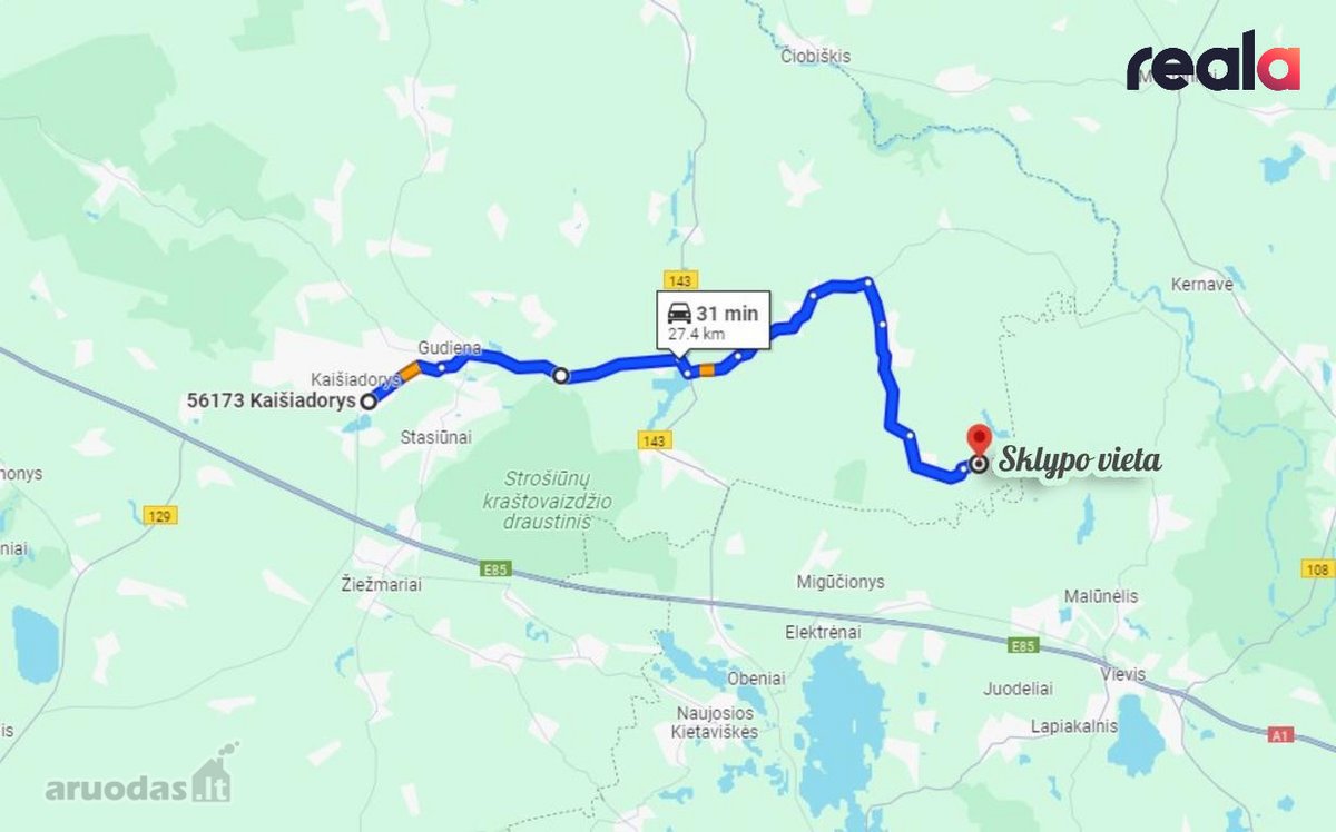 Parduodamas Erdvus 27 Arų Sklypas Šalia Miško - nuotraukos Nr. 16