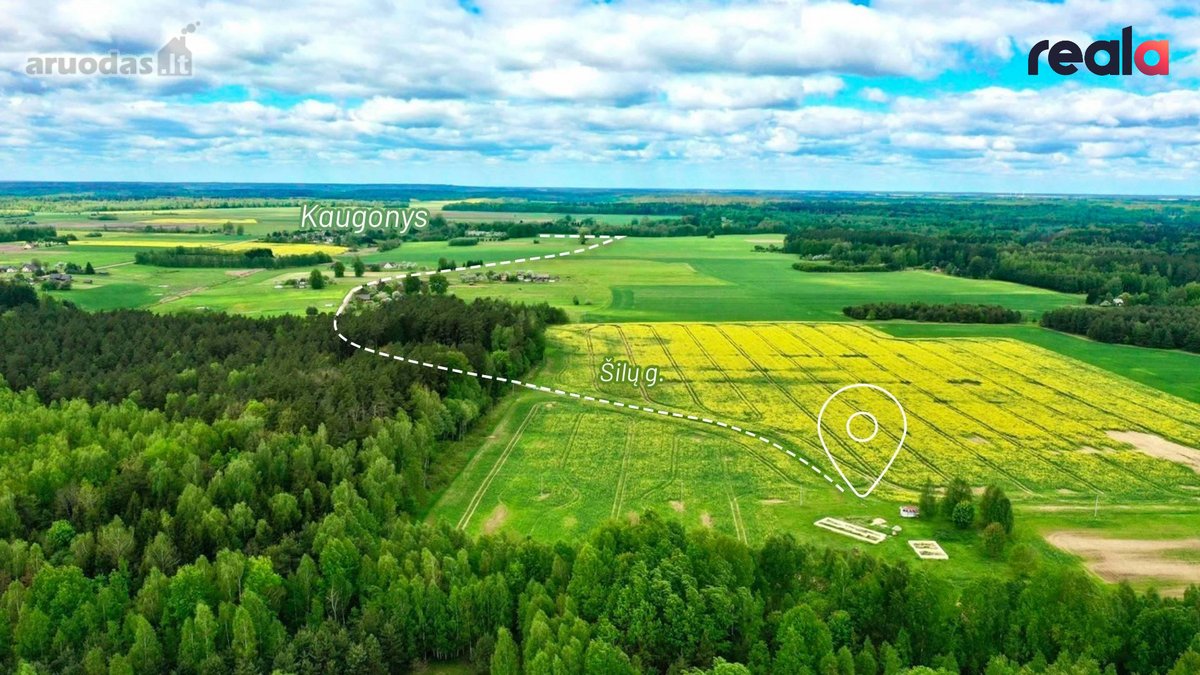 Parduodamas Erdvus 27 Arų Sklypas Šalia Miško - nuotraukos Nr. 2
