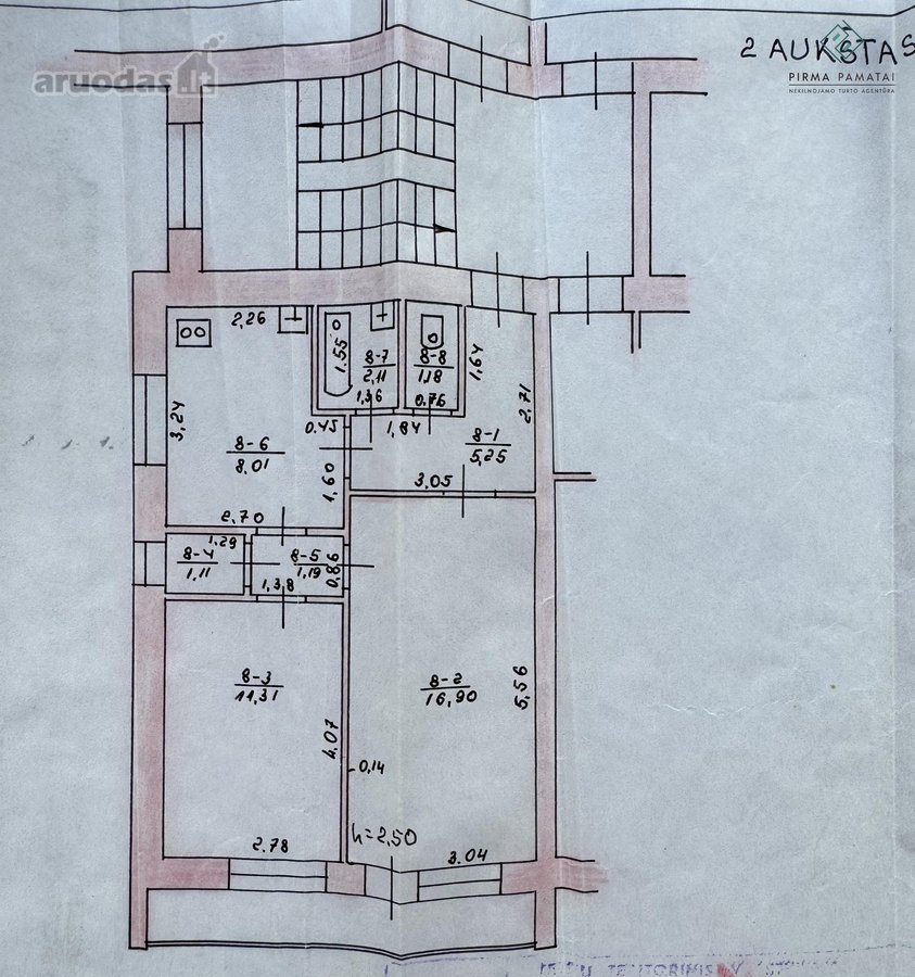 Parduodamas 2 k. butas su garažu ir 2a - nuotraukos Nr. 12