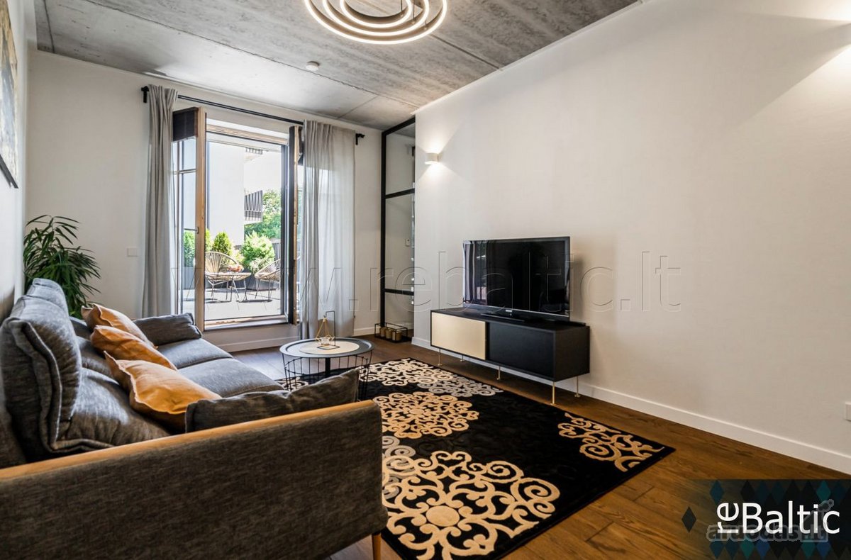 Prestižiniai dviejų kambarių apartamentai su - nuotraukos Nr. 4