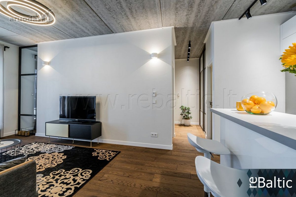 Prestižiniai dviejų kambarių apartamentai su - nuotraukos Nr. 5