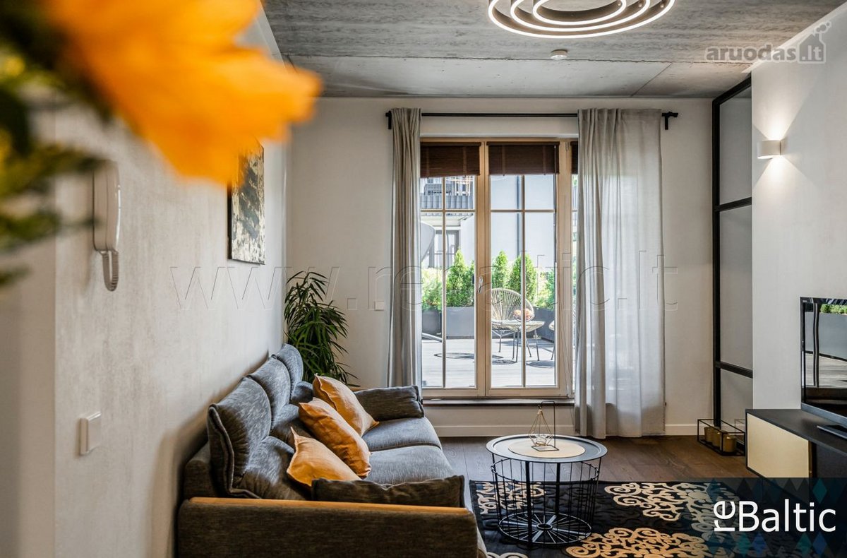 Prestižiniai dviejų kambarių apartamentai su - nuotraukos Nr. 7