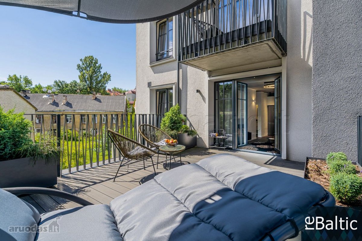 Prestižiniai dviejų kambarių apartamentai su - nuotraukos Nr. 9