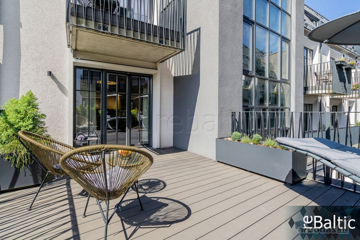 Prestižiniai dviejų kambarių apartamentai su - nuotraukos Nr. 11