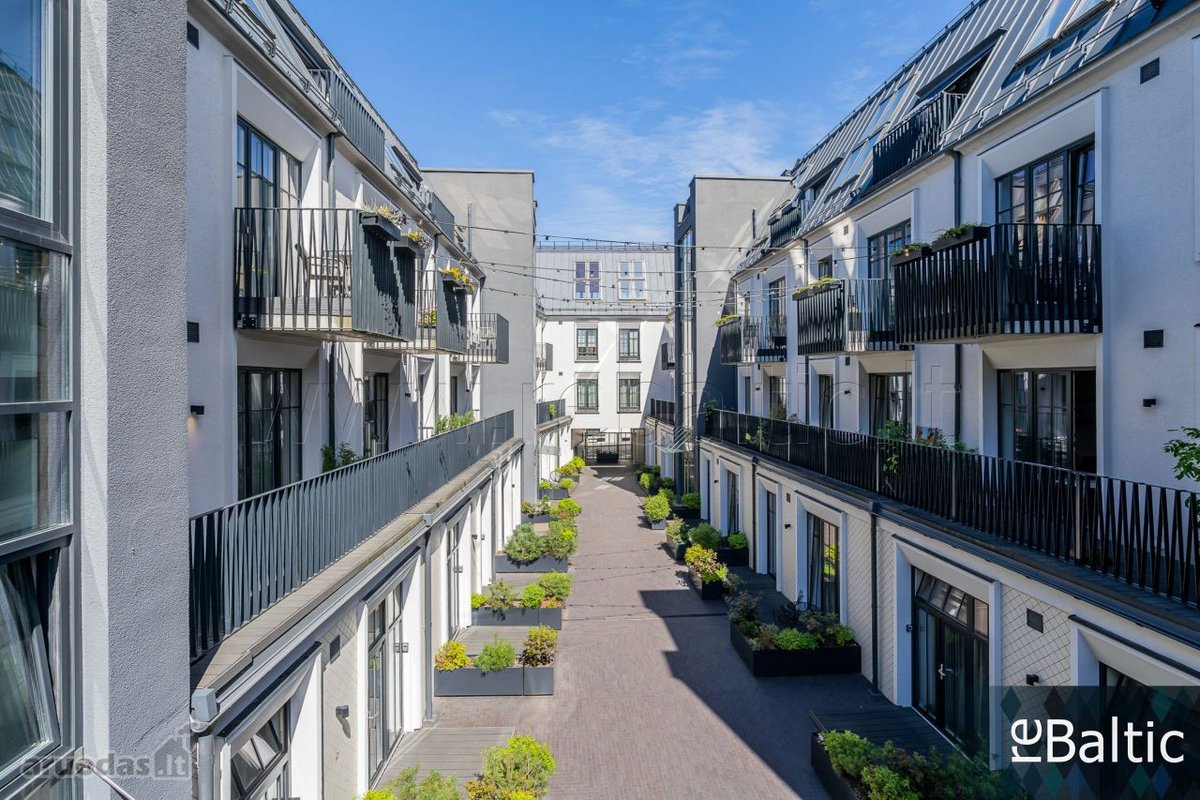 Prestižiniai dviejų kambarių apartamentai su - nuotraukos Nr. 12