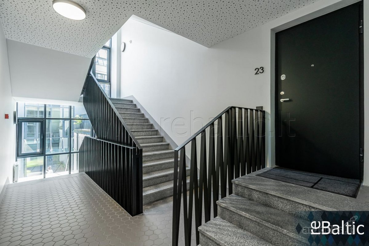 Prestižiniai dviejų kambarių apartamentai su - nuotraukos Nr. 18