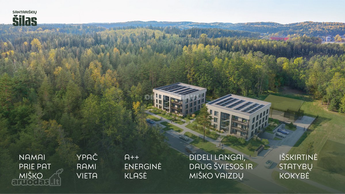 Parduodamas 2 kambarių, 37,21 m² butas - nuotraukos Nr. 2