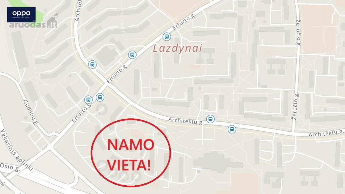 Strategiškai patogioje vietoje, Architektų g. - nuotraukos Nr. 9