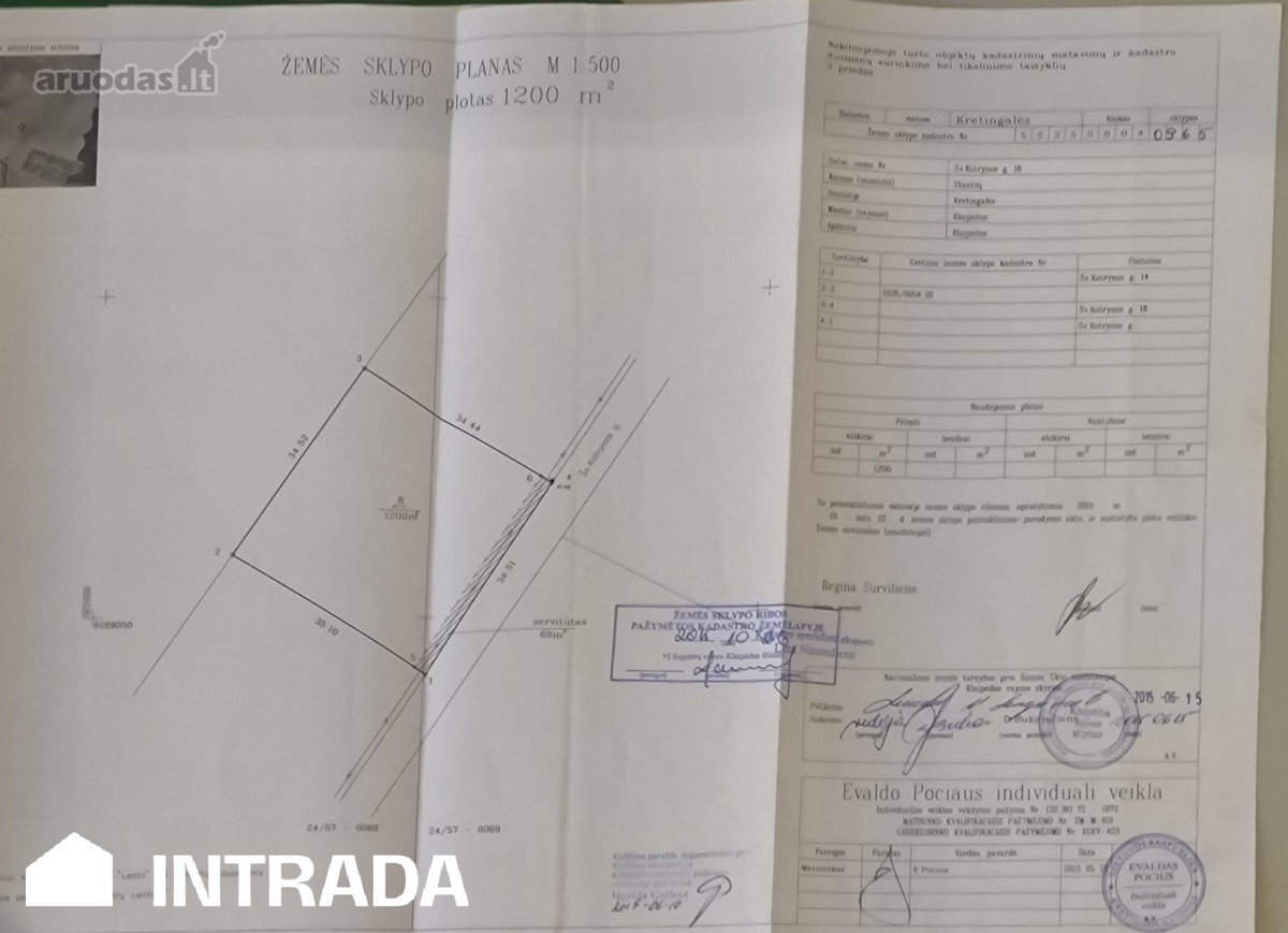 Parduodami 2 Namų Valdos Sklypai Stančiuose  - nuotraukos Nr. 17