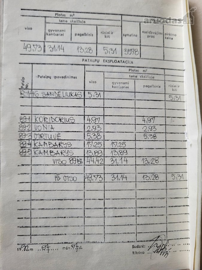 Suremontuotas 2 Kambarių Butas Dainavoje Su - nuotraukos Nr. 26