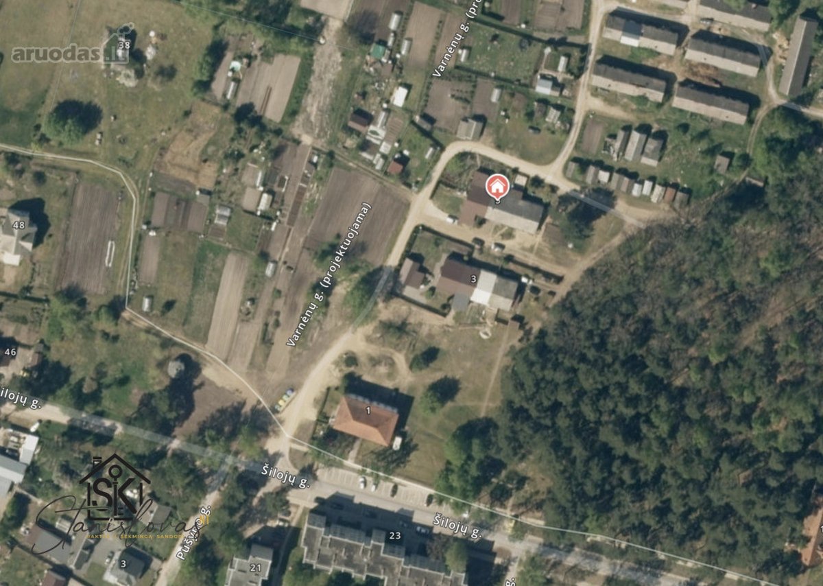 Parduodamas 2 Kambarių Butas Su 5.055 A Žemės - nuotraukos Nr. 37