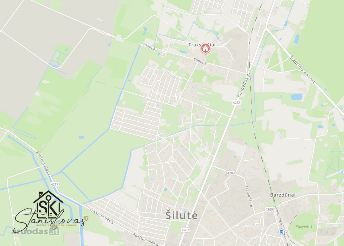 Parduodamas 2 Kambarių Butas Su 5.055 A Žemės - nuotraukos Nr. 38