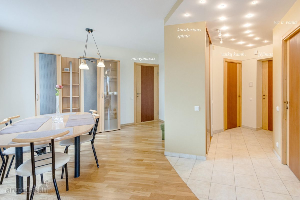 Pilnai Suremontuotas 3 Kambarių Butas - nuotraukos Nr. 6