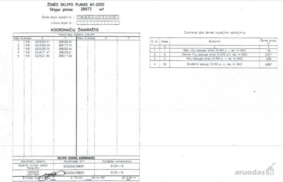 Parduodamas 2,8973 Ha Žemės Ūkio Paskirties - nuotraukos Nr. 3