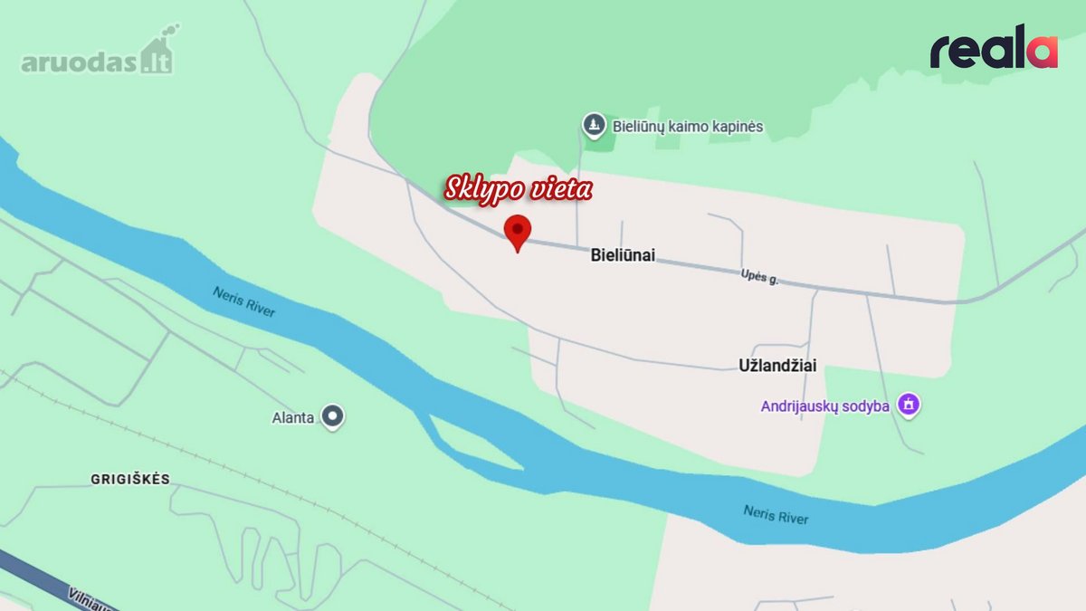 Šalia Neries upės ir Griovių geomorfologinio - nuotraukos Nr. 13