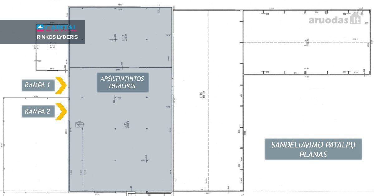 Išnuomojamos Gamybinės/sandėliavimo - nuotraukos Nr. 33