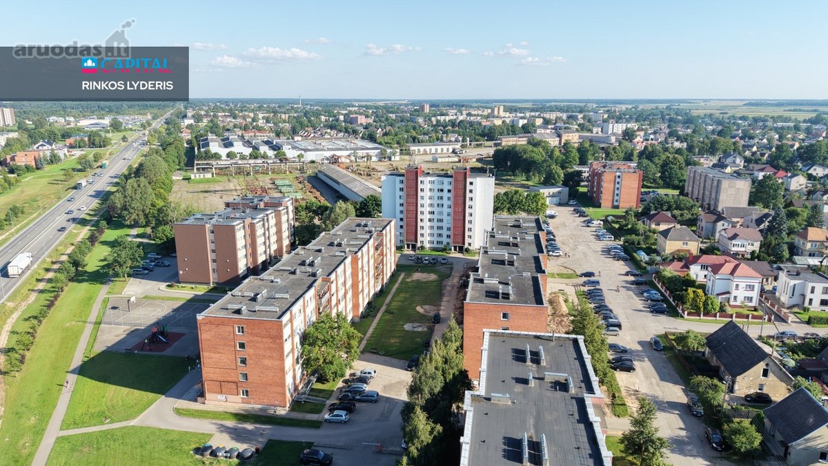 Parduodamas 2 kambarių butas Radviliškyje, - nuotraukos Nr. 2