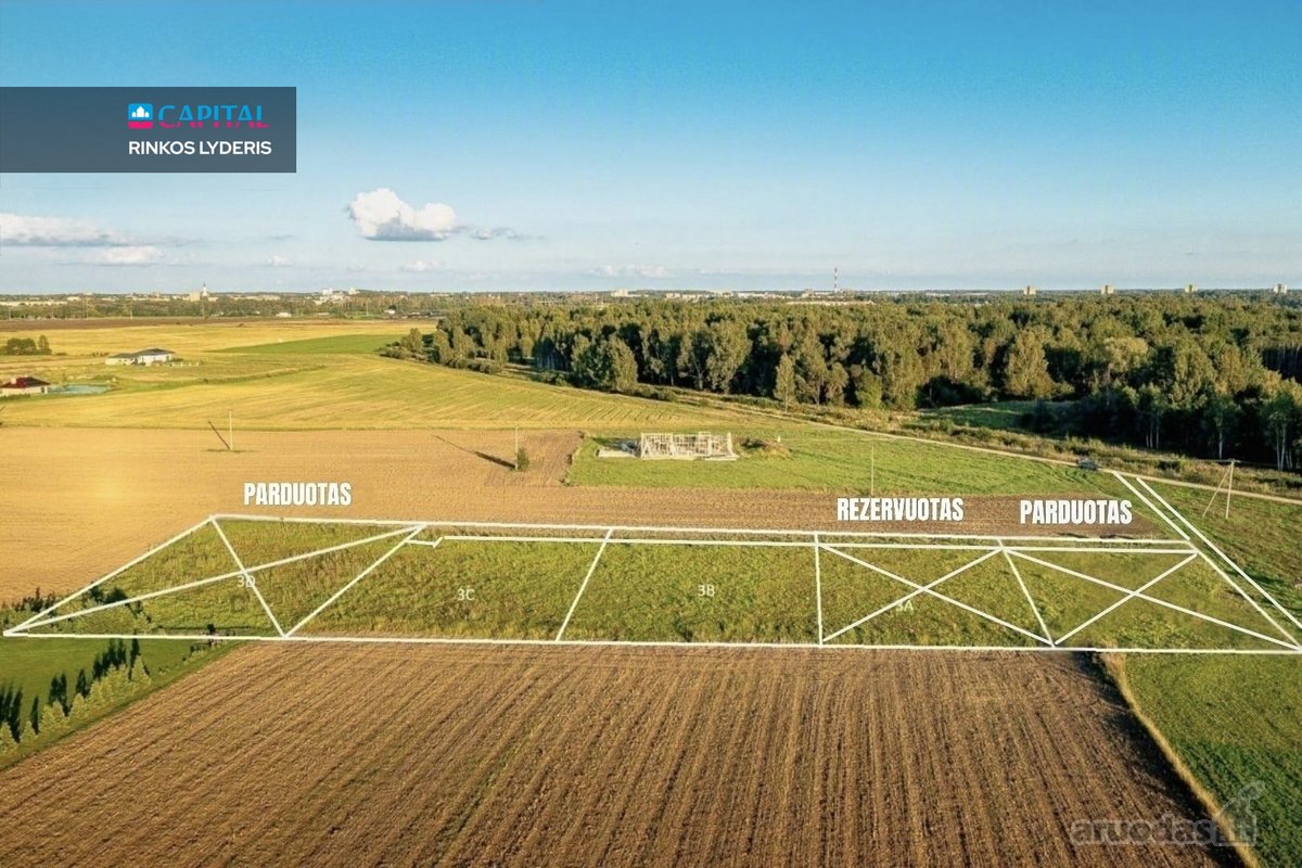Parduodami 3 Namų Valdos Sklypai Šalia - nuotraukos Nr. 10
