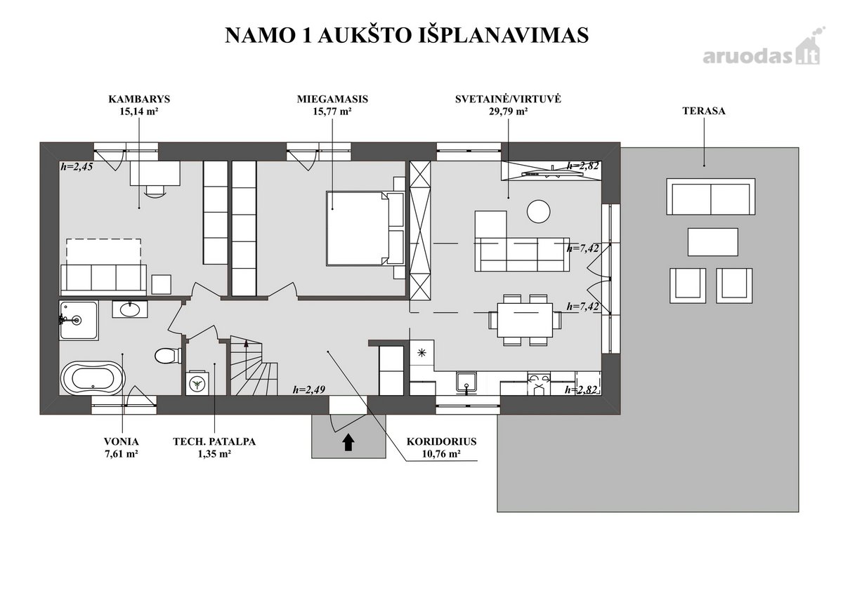 Ieškote modernaus, ekonomiško ir strategiškai - nuotraukos Nr. 34