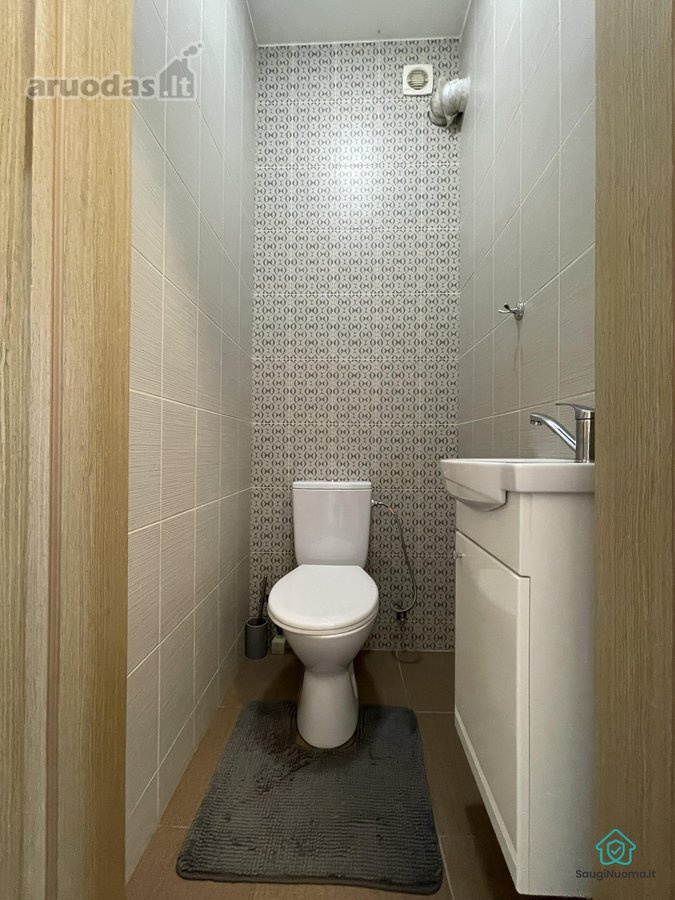 Išnuomojamas erdvus bei šviesus 3 kambarių, - nuotraukos Nr. 29