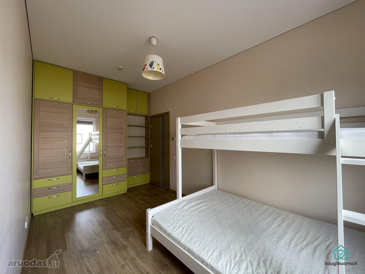Išnuomojamas erdvus bei šviesus 3 kambarių, - nuotraukos Nr. 23