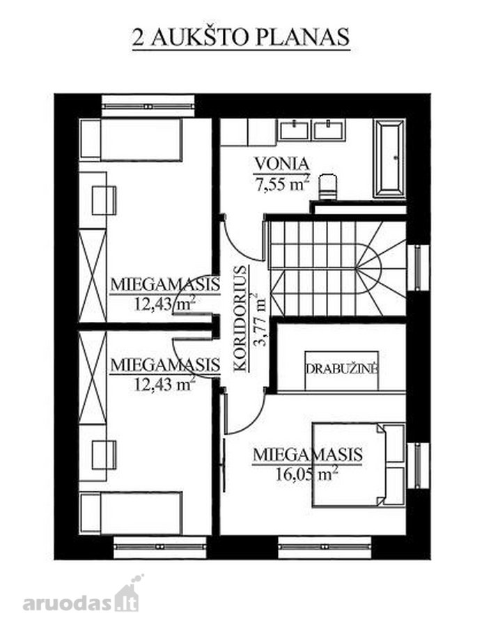 Parduodamas 113 m² A++ klasės būstas Vilniuje - nuotraukos Nr. 14