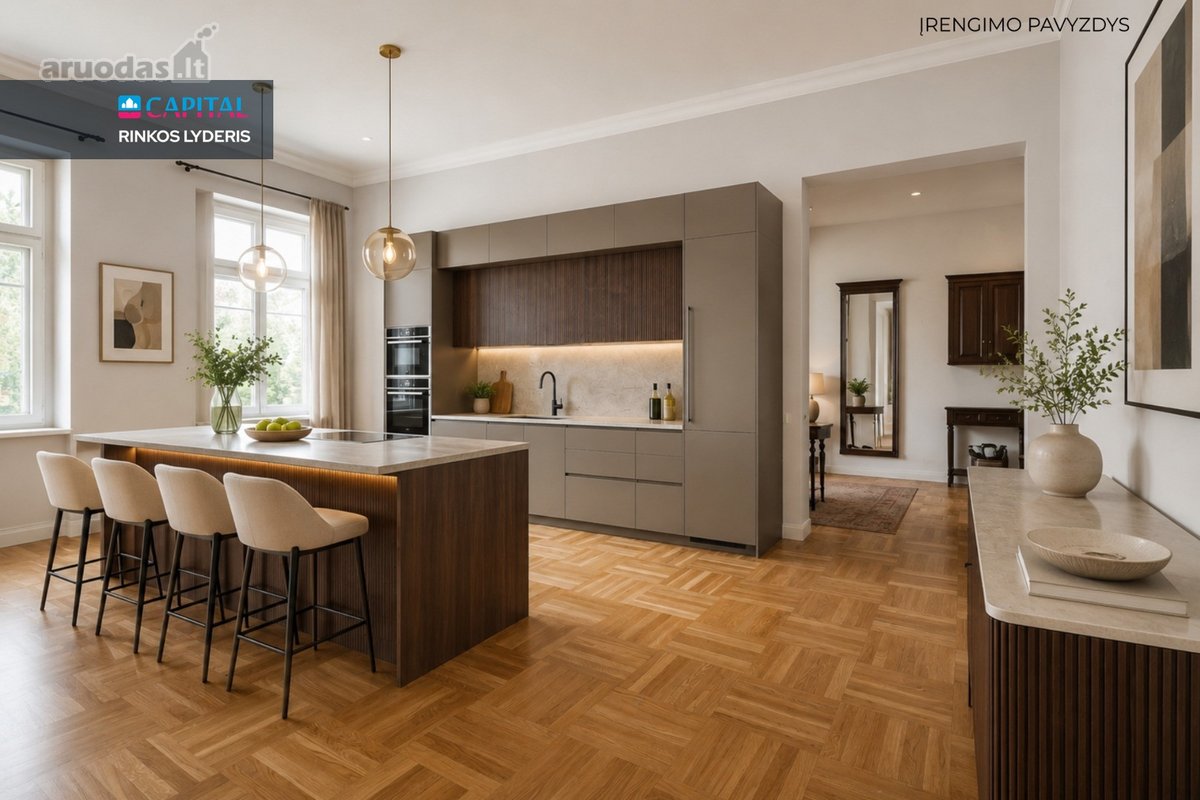 Parduodamas Itin Erdvus 5 Kambarių Butas - nuotraukos Nr. 12