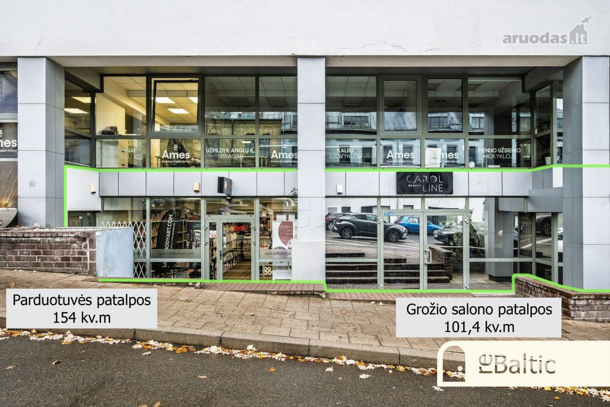 Komercinės patalpos pirmame aukšte su - nuotraukos Nr. 5