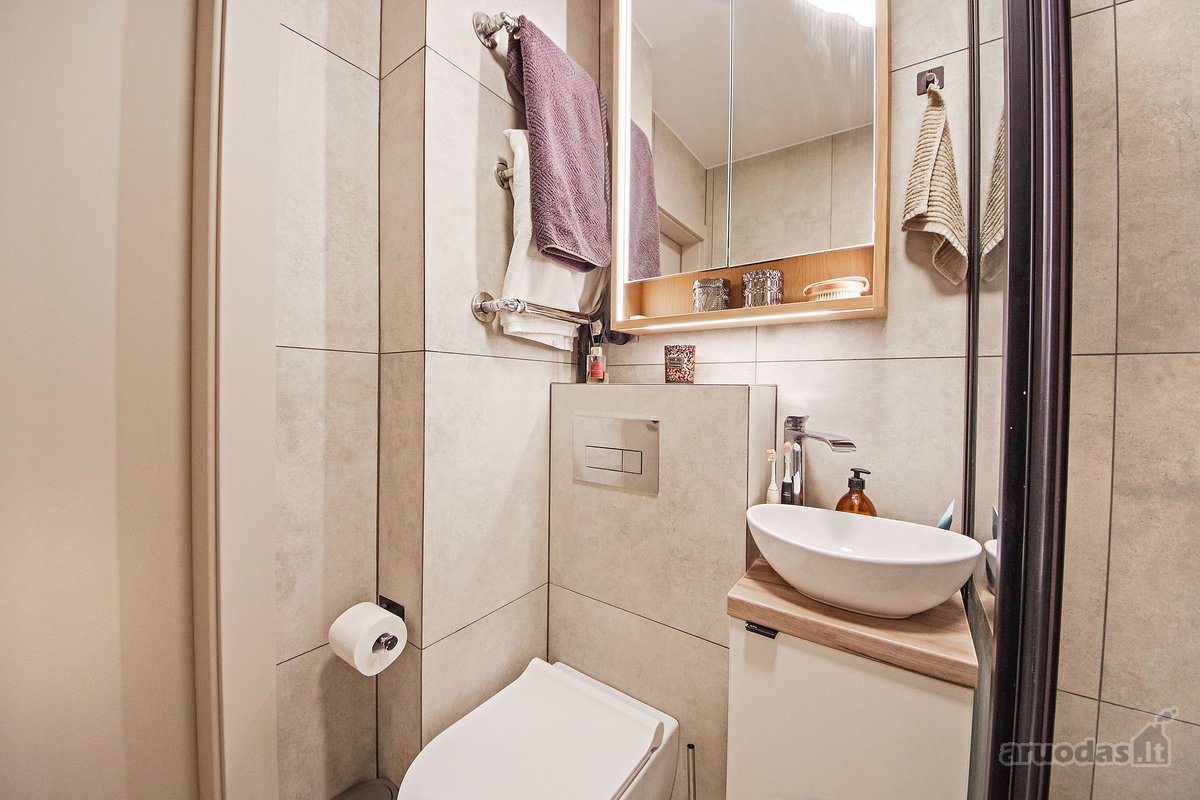 Nuomojamas 2 kamb. butas 2015 m. renovuotame - nuotraukos Nr. 16