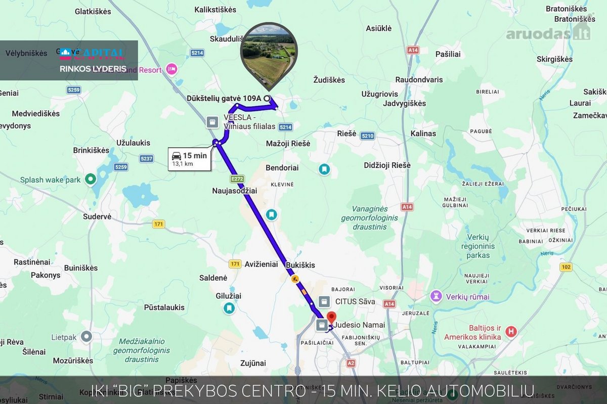 Parduodamas 1.15 Ha Žemės Ūkio Paskirties - nuotraukos Nr. 14
