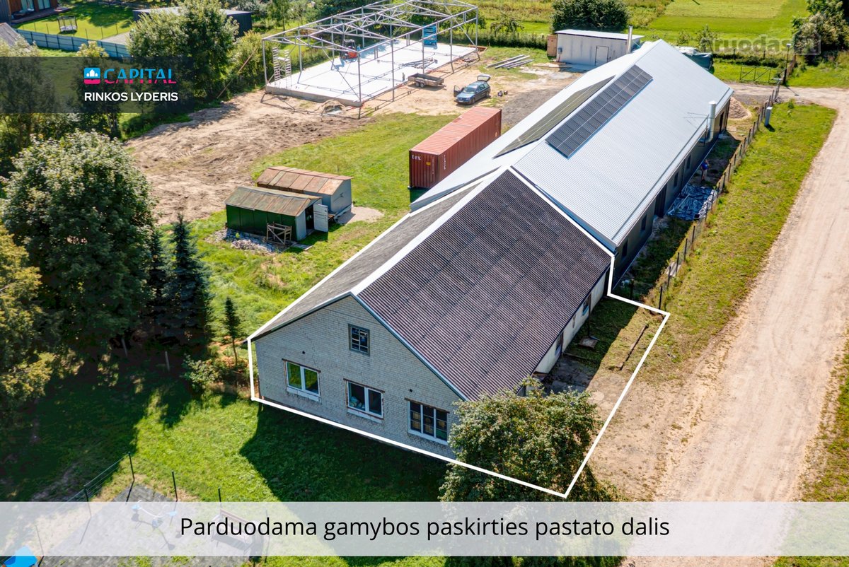 Parduodama 179 Kv.m. Pastato Dalis Ąžulaukės - nuotraukos Nr. 2