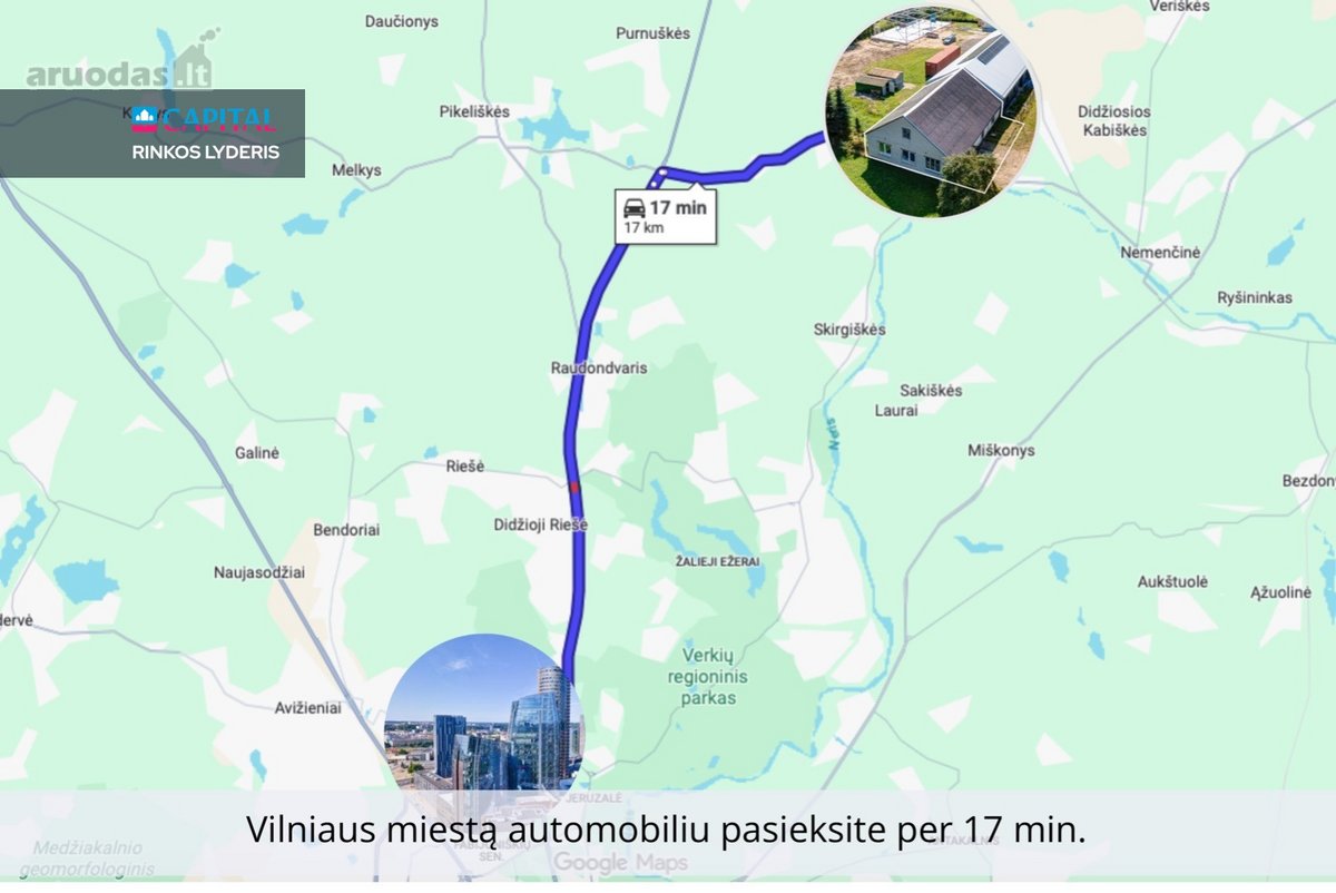 Parduodama 179 Kv.m. Pastato Dalis Ąžulaukės - nuotraukos Nr. 12