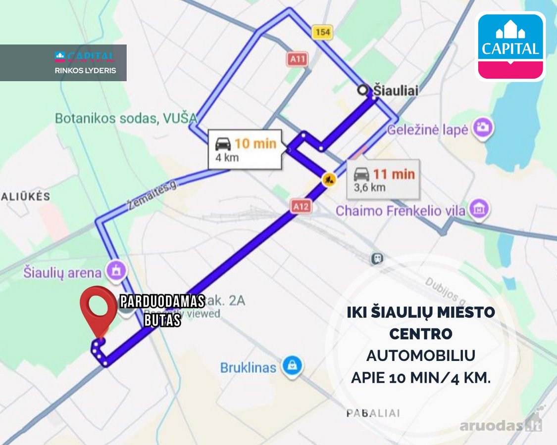 Šiaulių Mieste, Tilžės G. 51b, Parduodamas - nuotraukos Nr. 17